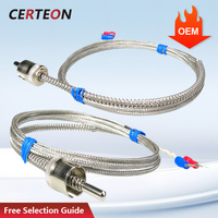 Thermocouple Type K à Pince Ressort Capteur de Température de Surface Industriel Capteur de Température