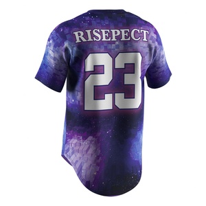 Derniers maillots de baseball OEM à col en V, uniformes de baseball pour jeunes, vente en gros, maillots de baseball personnalisés, t-shirts - Product Image 2