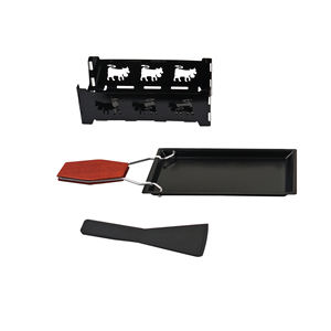 Ensemble de <span class=keywords><strong>raclette</strong></span> à <span class=keywords><strong>fromage</strong></span> pour grillades Grille antiadhésive Mini planche à <span class=keywords><strong>fromage</strong></span> BBQ Four au four Fer à repasser Plateau de fondoir à <span class=keywords><strong>fromage</strong></span> suisse - Product Image 2