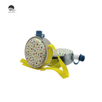 Bouteille d'eau portable en plastique de 0,7 L pour le sport, le voyage et le camping, utilisée pour les adultes, gourde en plastique HDPE