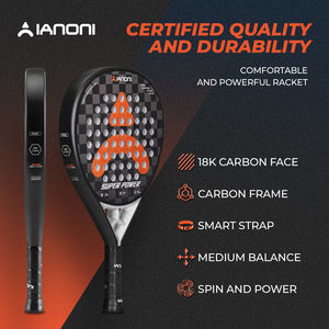 Caston Sports IANONI Disponible al por Mayor, Envío el Mismo Día, Descuentos por Volumen. Raquetas <span class=keywords><strong>de</strong></span> Pádel <span class=keywords><strong>de</strong></span> Fibra <span class=keywords><strong>de</strong></span> Carbono <span class=keywords><strong>de</strong></span> Alta Gama 3K/12K/18K - Product Image 4
