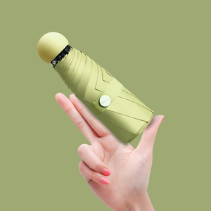 Ombrello Pieghevole Antivento Tascabile Mini Capsula con Logo Personalizzato <span class=keywords><strong>e</strong></span> Custodia Rigida - Il Più Piccolo per la Pioggia - Vendita all'Ingrosso - Product Image 3