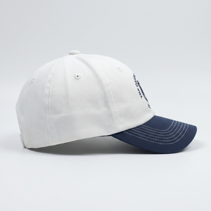 OEM Custom 6 Panel Embroidery Logo 2 Tone Baseball Caps Cotton Unstructured Dad <b>Hats</b> - Product Image 4