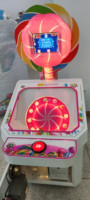 Machine de tir à monnayeur pour enfants à bon prix, distributeur de sucettes en métal, modèle Candy Factory 84x64x145cm 80kg