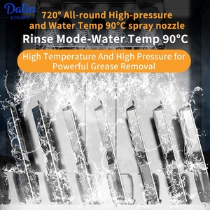 Fully Automatic Free <b>Standing</b> Large Flight Type Dishwasher Conveyor Machine Catering Hotels Kitchen Equipment DL-P260-6 Commerci - Product Image 5