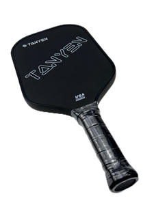 TANYEN <span class=keywords><strong>Hiend</strong></span> 16mm fibra de carbono Honeycomb Pickleball Paddle Custom Arc Top USAPA aprobado para entrenamiento entretenimiento cómodo - Product Image 3
