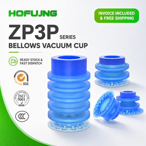 Ventosa de vacío para apertura de bolsas con brazo robótico ZP3P-20JT2SF 32JT5SF, boquilla de succión especial para embalaje blando, neumática de acordeón - Product Image 2