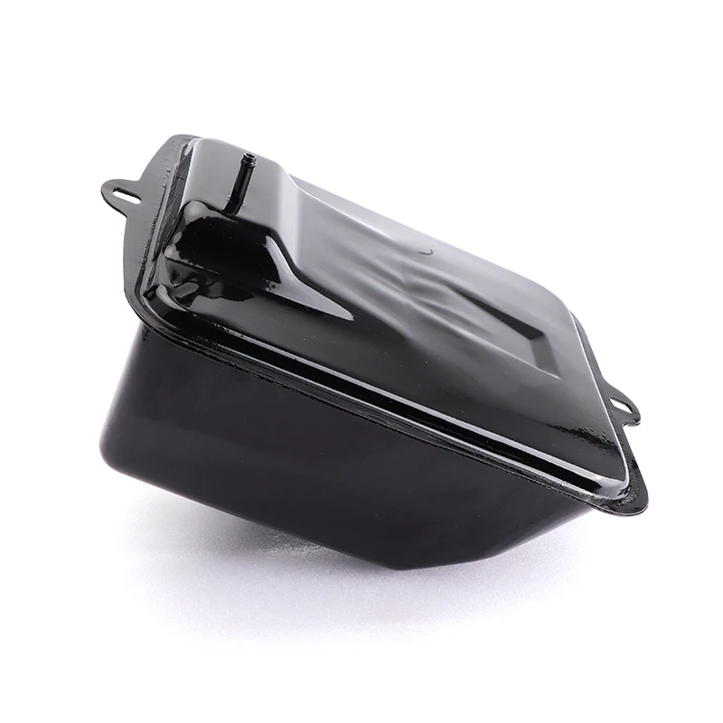3L Metal Fuel Gas Tank For 125-150cc ATV, Quad, Go Kart, Buggy - Black Iron