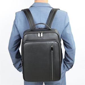 Sac à dos pour ordinateur portable MARRANT en cuir véritable pour homme, 15 pouces, Mochila <span class=keywords><strong>De</strong></span> Cuero, sac à dos <span class=keywords><strong>de</strong></span> voyage extensible, sacs à dos en cuir pour homme - Product Image 1