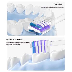 <span class=keywords><strong>Cepillo</strong></span> de Dientes Eléctrico Recargable <span class=keywords><strong>Oral</strong></span> <span class=keywords><strong>B</strong></span> Io Compatible <span class=keywords><strong>con</strong></span> Oscilación Sónica Inteligente, Resistente al <span class=keywords><strong>Agua</strong></span> IPX7, Cerdas Suaves de Acero Inoxidable - Product Image 4