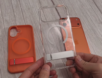 Coque de téléphone pour iPhone 18 Pro Max avec support magnétique puissant, coque rigide en PC antichoc pour iPhone 18 Pro 17 16