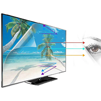 Weicher Haustier-Blendschutz Augenschutz für TV 65 Zoll Anti-Blaulicht TV-Bildschirmschutz Matte Oberfläche Kratzschutzfolie