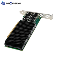 Adaptor Jaringan Berkabel Dual Port QSFP28 100GbE E810-CQDA2 Berkinerja Tinggi PCIe 4.0 X16 untuk Pusat Data Tersedia dalam Stok