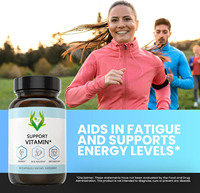 Cápsulas de vitamina de soporte de etiqueta privada Magnesio Coenzima Q10 Soporte Control de peso Digestión Cápsulas saludables