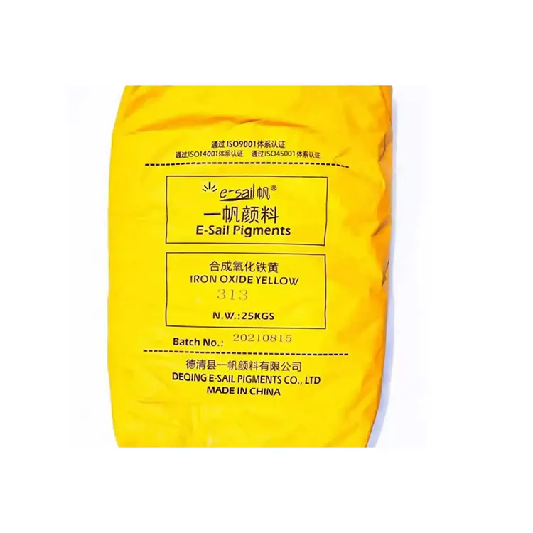 2023 New Promotion Inclusion Iron Oxide Pigments Ultramarine Yellow For Detergent