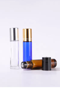 Botellas de rodillo de vidrio ámbar de 10ml resistentes a la luz con bolas de rodillo de acero para proteger mezclas de aceites esenciales puros - Product Image 5