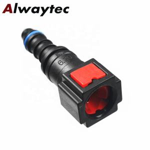 Piezas automotrices de botón <span class=keywords><strong>rojo</strong></span> para coche, vapores de aceite y aceite, línea de combustible, sistema Urea, conector rápido Adblue - Product Image 2