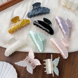Shily&amp;OS Wholesale Custom Logo Large <strong>Hair</strong> <strong>Clips</strong> for <strong>Thick</strong> <strong>Hair</strong> Color Nonslip Strong Grip Matte Finish Faux Acetate <strong>Claw</strong> <strong>Clip</strong> - Product Image 3