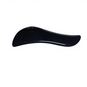 Multifunctional S-Shape Obsidian Gua Sha Scraping Board Body Meridian <b>Massage</b> StoneShoulder & Back Relief Massager - Product Image 5