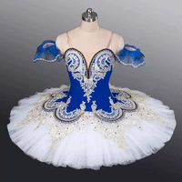 Tutu de Ballet professionnel pour enfants, Costumes de danse de soirée, robe de justaucorps pour femmes