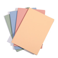 Carnet de notes A5/A6 personnalisé avec logo imprimé, couverture en cuir de mouton épaissi, porte-stylo latéral, reliure thermique, feuilles mobiles