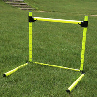 Vente en gros Cadre d'entraînement de piste d'obstacles d'agilité Barre d'obstacles d'échelle de saut en hauteur pour équipement de football et d'athlétisme