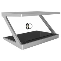 Projection holographique 3D, grand hologramme, pyramide de 55 pouces, intérieur, OEM