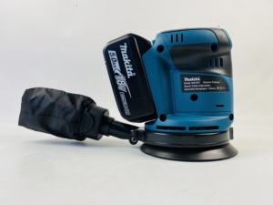 <strong>Makita</strong> Electric <strong>Cordless</strong> Orbital <strong>Sander</strong> Machine Sanding Brushless Drywall Wood Metal Eccentric Grinding Battery Powered - Product Image 5
