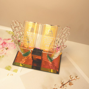 Figura Decorativa Arquitectónica de Cristal Premium para Mesa de Oficina o Estudio - Product Image 1