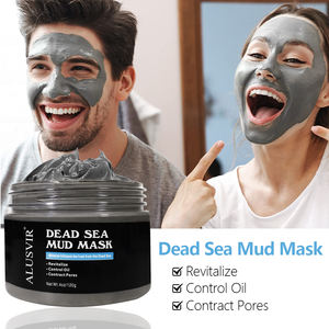 Masker Perawatan Wajah Label Pribadi Kunyit Wajah Hijau Teh Mawar Arang Wajah Merah Muda Hijau Hitam Pemutih Lumpur Tanah Liat Masker Perawatan Wajah - Product Image 5