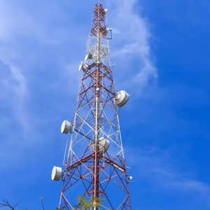 Telekommunikations-Signalturm Stahl-Gitter-Kommunikationsturm Winkelstahlturm Hochfester Verzinkter Turm für Drahtlose Netzwerke - Product Image 1