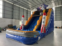 Toboggan aquatique gonflable en PVC Reddy à prix d'usine pour usage commercial extérieur et activités de location, installation facile