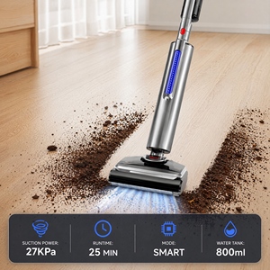 Cordless Wet Dry Vacuum Cleaner PG16PRO 28Kpa Self-Cleaning All-in-One Stick Vacuum <b>Mop</b> <b>Floor</b> Washer for Hard <b>Floor</b> Carpet Pet H - Product Image 4
