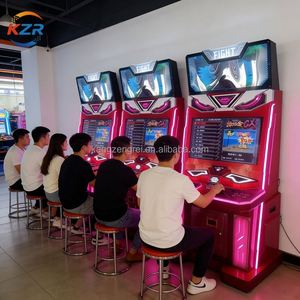 Máquina de Juegos Arcade Nostálgica para Dos Jugadores, King Fighters, Street Fighter, Consola de Juegos, Uso Comercial y Doméstico, Operada con Monedas, Grande - Product Image 6