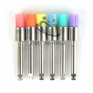 Spazzole Dentali Universali in Nylon Piatto per Lucidatura, 100 Pezzi, Nuovo Colore - Product Image 5