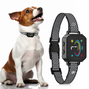 TIZE-<span class=keywords><strong>Collar</strong></span> de Entrenamiento Antiladridos para Perros Pequeños, <span class=keywords><strong>Collar</strong></span> de Entrenamiento Colorido con Pantalla LCD Recargable, para un <span class=keywords><strong>Control</strong></span> Efectivo de Ladridos - Product Image 1