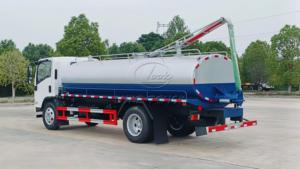 Isuzu fecal <b>suction</b> truck Vacuum sludge truck on sale. Right-hand drive export model, equipped with Isuzu ELF 700P cabin. - Product Image 3