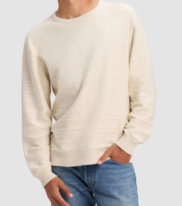 <span class=keywords><strong>เสื้อ</strong></span>สเวตเตอร์ถักเนื้อนุ่มสำหรับผู้ชาย คอกลม แขนยาว สีพื้น สวมใส่สบาย เหมาะสำหรับใส่ในชีวิตประจำวัน - Product Image 3