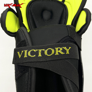 Protège-tibias en plastique haut de gamme Vik-Max 2026 avec protection renforcée des genoux pour les joueurs de hockey sur glace et de hockey sur gazon - Product Image 5