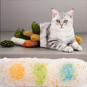 ทรายแมวพรีเมียมรักษ์โลก |   ปราศจากฝุ่น |   โรงงานผลิตทรายแมวซิลิกาเจลสำหรับตรวจสอบสุขภาพ จำหน่ายจำนวนมาก - Product Image 2
