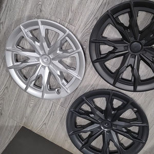 Para cubierta de rueda para Tesla Model 3 ABS + PC cubierta de rueda de coche de 18 pulgadas llanta de <span class=keywords><strong>tapacubos</strong></span> mejorada para Tesla Model 3 19-23 - Product Image 2