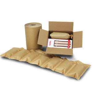 Mini almohada de papel de aire biodegradable personalizada, película protectora, bolsa de cojín de embalaje, Material de madera, Material de amortiguación protectora - Product Image 1