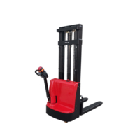 Forklift Listrik Terlaris dengan Sertifikat CE, 4WD, Baterai Asam Timbal, Panjang Garpu 1150mm untuk Pertanian