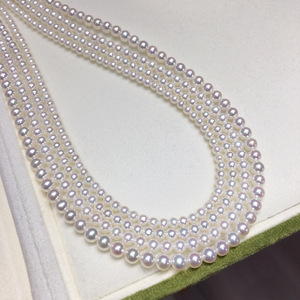 Collier <span class=keywords><strong>Miu</strong></span> Xi en argent 925 avec perles d'eau douce naturelles haute brillance, chaîne de perles pour bébé, blanc/gris, unisexe, vente en gros de bijoux - Product Image 2