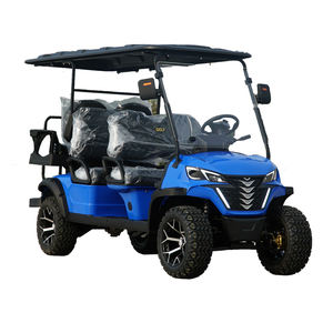 USA Push Single Rider Batterie au lithium Golfcar Utility Chariot de golf électrique - Product Image 1