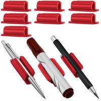 Portaplumas Adhesivo de Silicona 2026, Accesorios de Oficina, Suministros para Maestros, Porta Marcadores, Personalizable con Logotipo Promocional