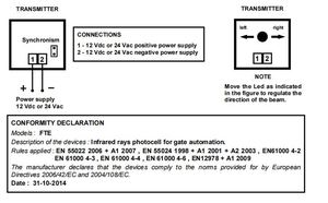 Nhạy cảm hơn hồng ngoại <span class=keywords><strong>Detector</strong></span> cảm biến thiết bị 15m khoảng cách dài chùm photocell cho tự động cổng Opener - Product Image 5