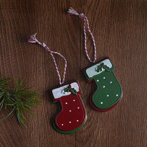 Pendentif en résine en forme d'homme en pain d'épices, ornement de Noël, décoration d'arbre, accessoire de couronne, ensemble - Product Image 4