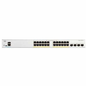 Nouveau commutateur Ethernet industriel géré C1300-24T-4G à 24 ports GE avec 4 ports 1G intégrés, modèle CBS350-24T-4G - Product Image 3
