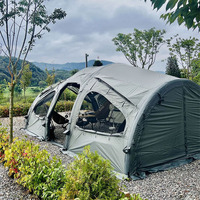Tente de camping familiale personnalisée de haute qualité, tente gonflable d'extérieur, tente de glamping gonflable pour le camping en plein air